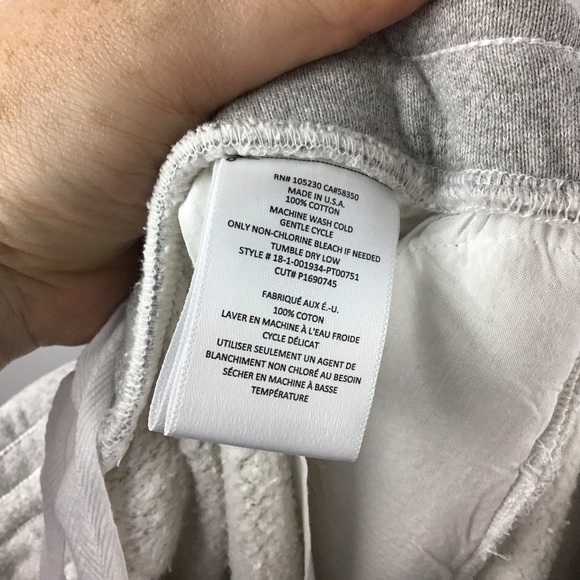 Current/Elliott Gray The Cora Sweatpant Size Small - Picture 5 of 5